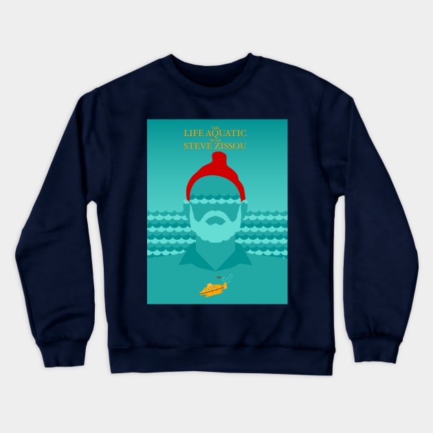 The Life Aquatic Crewneck Sweatshirt by StudioInfinito